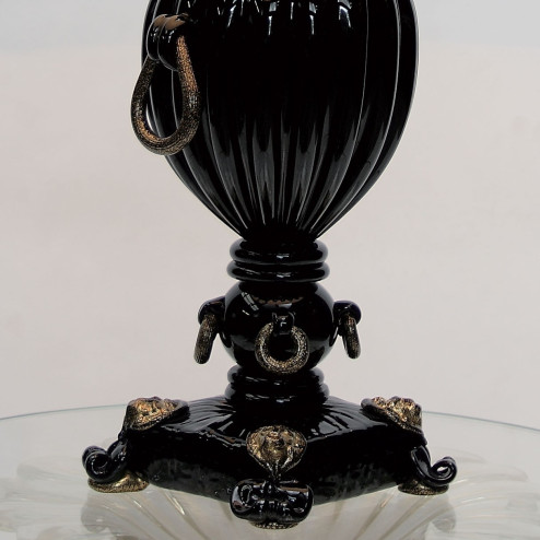 "Pandora" lampe de table en verre de Murano