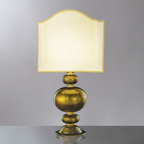 "Nausicaa" lampara oro de sobremesa de Murano