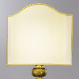"Nausicaa" lampe de table or de Murano - detail