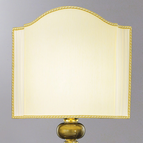 "Nausicaa" Murano glass gold table lamp - detail