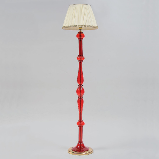 "Calliope" Murano glass floor lamp