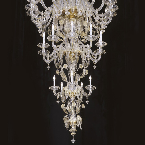 "Barberini" Murano glass chandelier -  50 lights