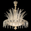 "Agata" lampara de techo de Murano 6 luces