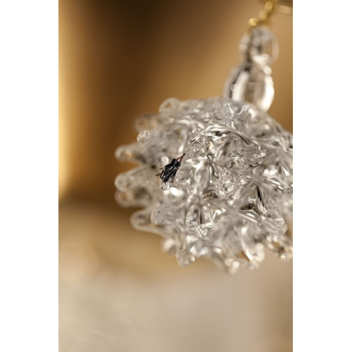 "Sibilla" Murano glass chandelier  - detail