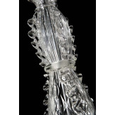 "Oasi" lampara de cristal de Murano - 12 luces -  transparente