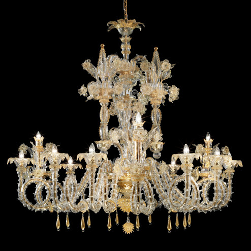 "San Zaccaria" Murano glass chandelier