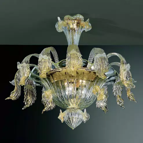 "Accademia" lampara de techo de Murano