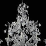 "San Giacomo" araña de cristal de Murano - 20 luces - transparent