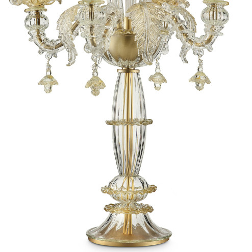 "Dovizia" lampe de table de Murano - detail