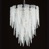 "Stalattite" lampara de araña de Murano - 7 luces