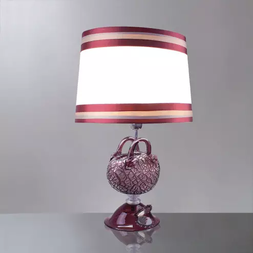 "Nefeli" lampe de table en verre de Murano