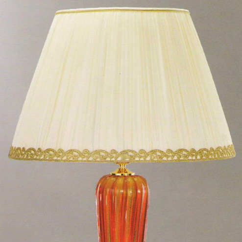 "Ambrosia" lampara de sobremesa de cristal de Murano - detalle