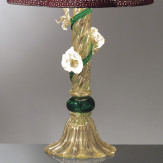 "Armonia" lampe de table en verre de Murano - detail