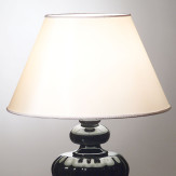 "Teti" lampe de table en verre de Murano - detail