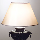 "Giunone" lampe de table en verre de Murano - detail