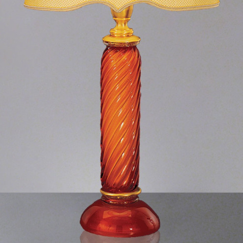 "Eunice" lampara de sobremesa de cristal de Murano - detalle