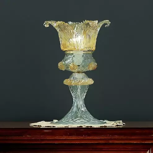 "Fenice" Murano glass bedside lamp