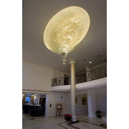 Fantastico "special" Murano glass ceiling light - 70 lights