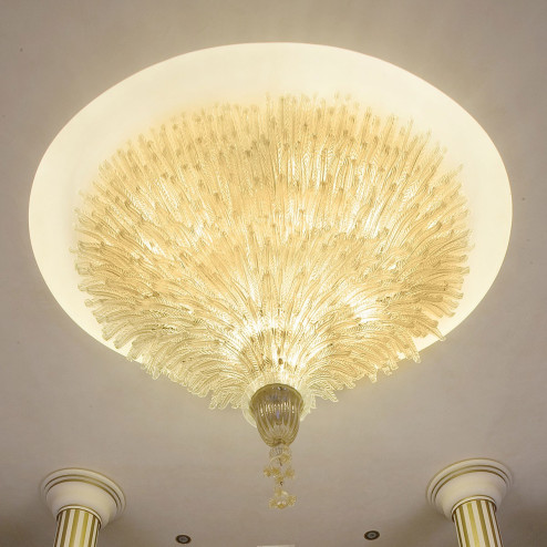 Fantastico "special" Murano glass ceiling light - 70 lights