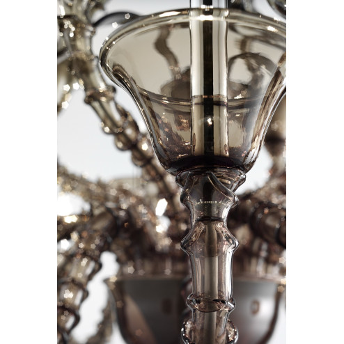 "Giano" Murano glass chandelier - DETAIL