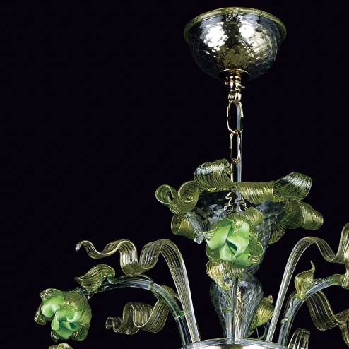 "Gladis" Murano glass chandelier - 6 lights