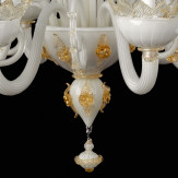 "Contessa" lampara de araña de Murano - 6 luces
