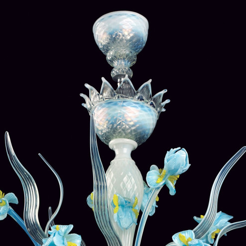 "Elsa" lampara de cristal de Murano - 8 luces