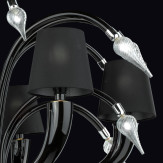 "Tempra" lampara de araña de Murano  - 6 luces