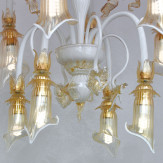 "Flaminia" lampara de araña de Murano - 8+4 luces
