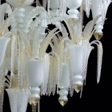 "Vienna" lampara de cristal de Murano - 30 luces