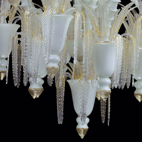 "Vienna" Murano glass chandelier - 30 lights