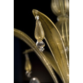 "Incanto" lustre en verre de Murano - detail