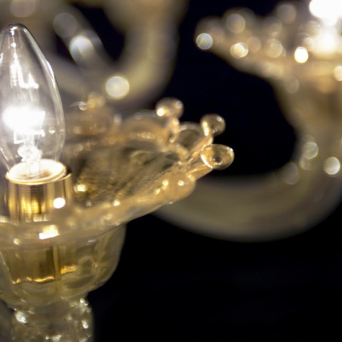 Gondola Murano chandelier - detail