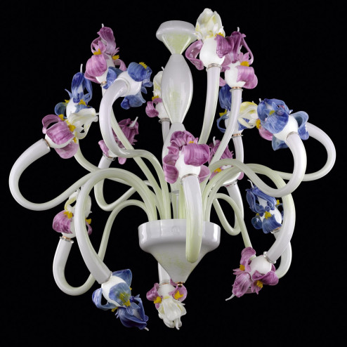 "Orchid" Murano glas Kronleuchter
