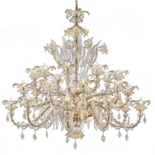 "Prezioso" large Murano glass chandelier