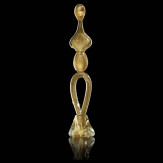 "Adamo" escultura de Murano - todo oro