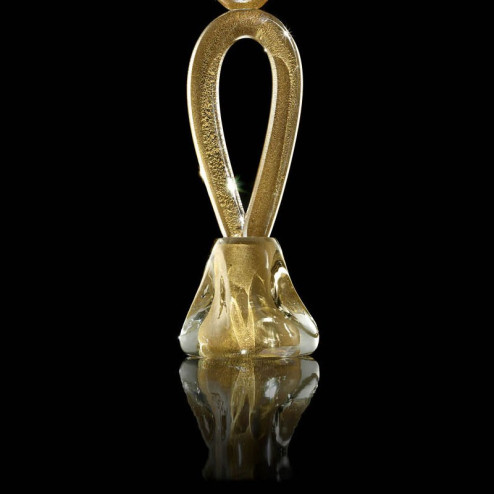 "Adamo" sculpture de Murano - tout d'or
