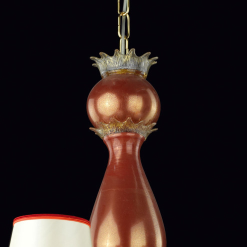 "Messalina" lampara de cristal de Murano - 6 luces