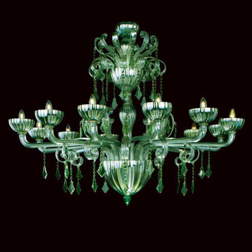 "Malak" Murano glass chandelier