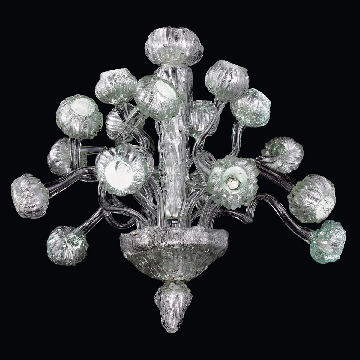 "Mizar" Murano glass chandelier - 18 lights