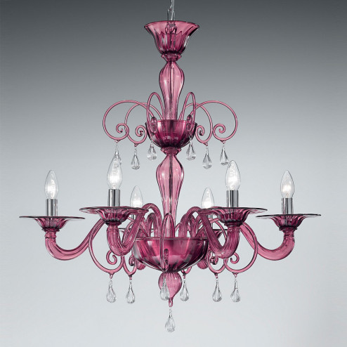 "Gertrude" Murano glass chandelier