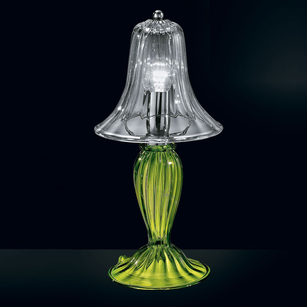 Abat-jour Lampe de chevet Lampe verre glasschirm Murano style GLASS LAMPSHADE violet
