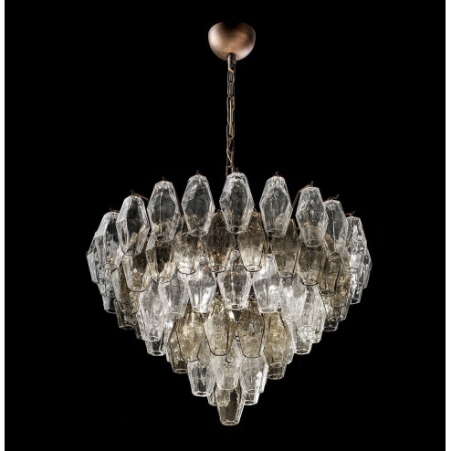 "Henry" Murano glass chandelier - 6 lights -