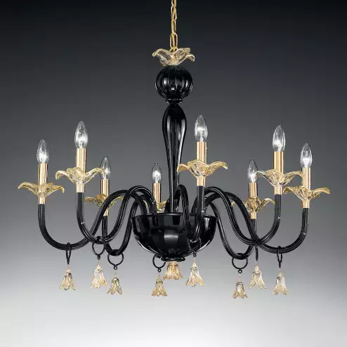 "Pendagli" lampara de araña de Murano