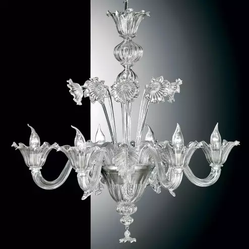 "Giustiniano" lustre en cristal de Murano
