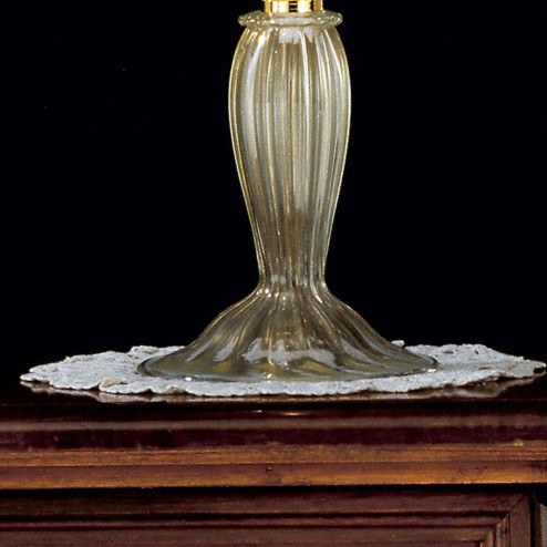 "Giustiniano" Murano glass bedside lamp - 1 light - gold