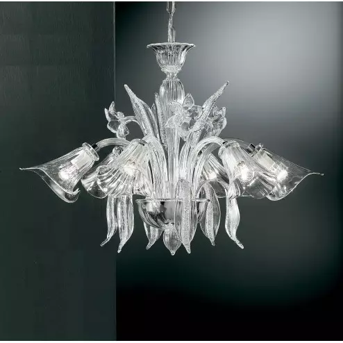 "Amanita" Murano glass chandelier