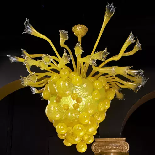 "Plutarco" Murano glass chandelier
