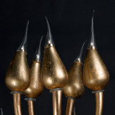 "Ade" luminaire en verre de Murano - bronze - 