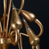 "Ade" luminaire en verre de Murano - bronze - 